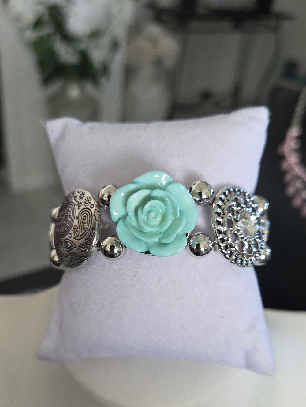 Paparazzi Optimistic Oasis Blue Bracelet NWT